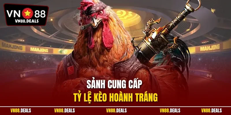 Sảnh cung cấp tỷ lệ kèo hoành tráng