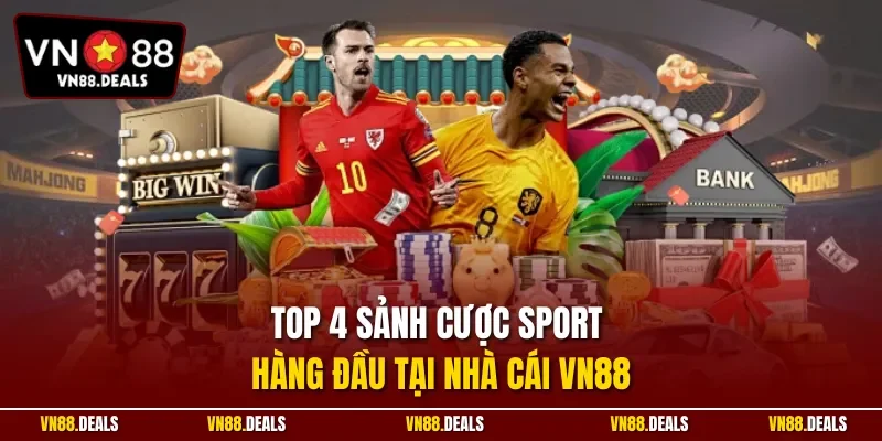 Top 4 sảnh cược Sport hàng đầu tại nhà cái VN88